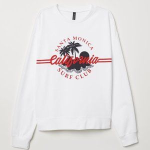 Santa Monica Surf Shop Graphic Crewneck